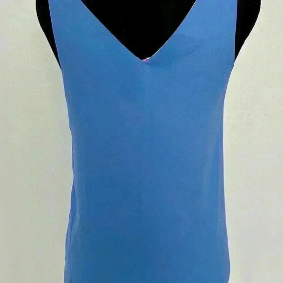 75. Lilly Pulitzer XXS Sleeveless Multicolor Floral Reversible Tank Top Florin - Picture 7 of 8